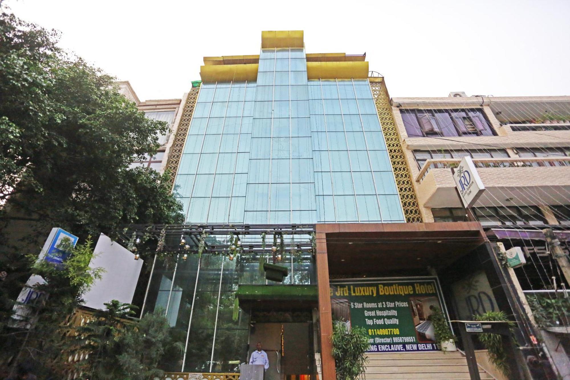 Jrd Luxury-Business Hotel Nueva Delhi Exterior foto